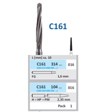 C161314016 Бор твердосплавный - фреза по Линдеманну - 016  турбинный наконечник для препарации кости