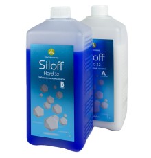 Силикон дублирующий SILOFF 32 Hard голубой (1 кг + 1 кг) КрасТехноМед
