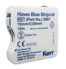 Матрицы Hawe Blue Striproll 10 мм. 0.050 мм. 15 м. арт. 2687, Kerr