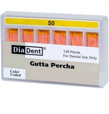 Gutta Percha Points - №50 - 120 штук, DiaDent