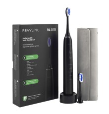 Revyline RL 015 Электрическая звуковая зубная щетка, черная